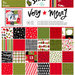 American Crafts - Deck the Halls Collection - Christmas - 12 x 12 Paper Pad - Very Merry