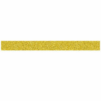 American Crafts - Glitter Tape - Gold - 0.625 Inches