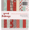 American Crafts - Christmas - 6 x 6 Paper Pad - Good Tidings