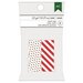 American Crafts - Christmas - Washi Tape - Green and Red Dots and Red Stripes