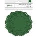 American Crafts - Christmas - Doilies - Green