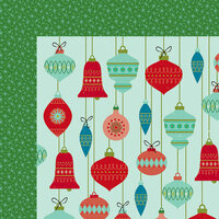 American Crafts - Christmas Magic Collection - 12 x 12 Double Sided Paper - Grace