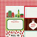 American Crafts - Shimelle Collection - Christmas Magic - 12 x 12 Double Sided Paper - Jolly