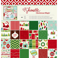 American Crafts - Shimelle Collection - Christmas Magic - 12 x 12 Paper Pad