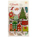 American Crafts - Christmas Magic Collection - Foil Stickers - Waterfall