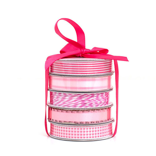 American Crafts - Premium Ribbon - Spring - Pink