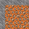 American Crafts - BOOtiful Night Collection - Halloween - 12 x 12 Double Sided Paper - Jack