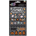 American Crafts - BOOtiful Night Collection - Halloween - Puffy Stickers