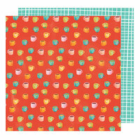 American Crafts - Hustle and Heart Collection - 12 x 12 Double Sided Paper - Rise and Shine