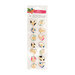 American Crafts - Hustle and Heart Collection - 3 Dimensional Stickers with Foil Accents - Diamond