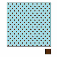 American Crafts - Double-Sided Paper - A la Mode Collection - Cream Puff, CLEARANCE