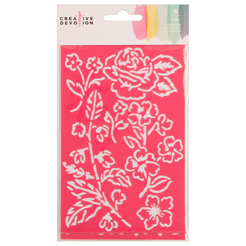 American Crafts - Creative Devotion Collection - Stencils