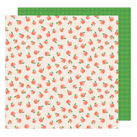 American Crafts - Star Gazer Collection - 12 x 12 Double Sided Paper - Just Peachy