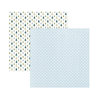 American Crafts - Sweater Weather Collection - 12 x 12 Double Sided Paper - Brrrr