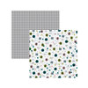 American Crafts - Sweater Weather Collection - 12 x 12 Double Sided Paper - Twinkle