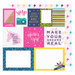 American Crafts - Glitter Girl Collection - 12 x 12 Double Sided Paper - Mix and Match