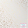 American Crafts - Glitter Girl Collection - 12 x 12 Pearlescent Paper with Foil Accents