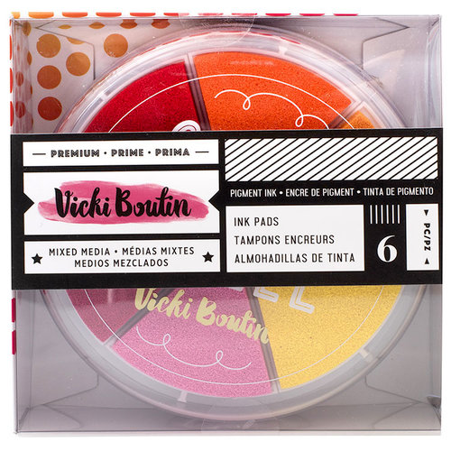 Vicki Boutin - All The Good Things Collection - Mediums - Color Wheel - Set 2 - Warm Tones
