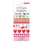 Crate Paper - Main Squeeze Collection - Washi Tape Set with Glitter Accents Crate Paper - Main Squeeze Collection - Washi Tape Set with Glitter Accents