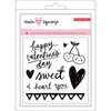 Crate Paper - Main Squeeze Collection - Clear Acrylic Stamps