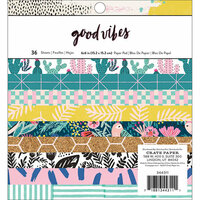 Crate Paper - Good Vibes Collection - 6 x 6 Paper Pad