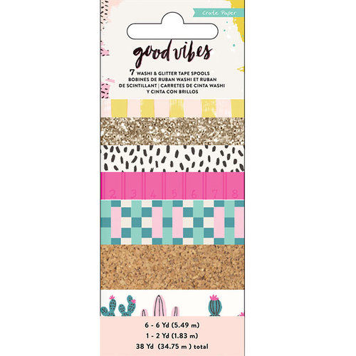 Crate Paper - Good Vibes Collection - Washi Tape