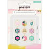 Crate Paper - Good Vibes Collection - Charm Embellishments