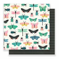 Crate Paper - Flourish Collection - 12 x 12 Double Sided Paper - Charming