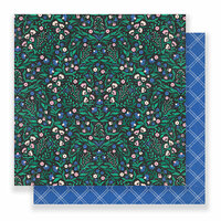 Crate Paper - Flourish Collection - 12 x 12 Double Sided Paper - Emma