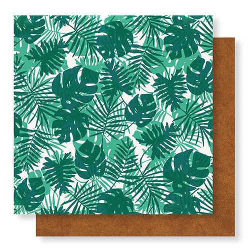 Crate Paper - Wild Heart Collection - 12 x 12 Double Sided Paper - Paradise