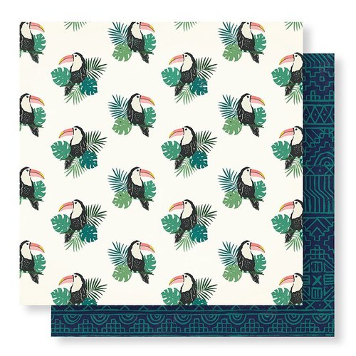 Crate Paper - Wild Heart Collection - 12 x 12 Double Sided Paper - Thrive