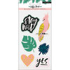 Crate Paper - Wild Heart Collection - Embossed Puffy Stickers