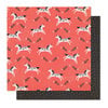 Crate Paper - Willow Lane Collection - 12 x 12 Double Sided Paper - Frolic