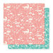 Crate Paper - Willow Lane Collection - 12 x 12 Double Sided Paper - Meadow
