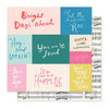 Crate Paper - Willow Lane Collection - 12 x 12 Double Sided Paper - Melody