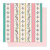 Crate Paper - Willow Lane Collection - 12 x 12 Double Sided Paper - Bright Days