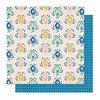 Crate Paper - Willow Lane Collection - 12 x 12 Double Sided Paper - Happy Times