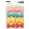 Crate Paper - Willow Lane Collection - Adhesive Thread Bows
