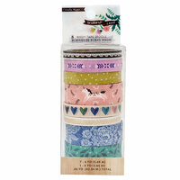 Crate Paper - Willow Lane Collection - Washi Tape Set with Foil Accents