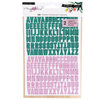 Crate Paper - Willow Lane Collection - Cardstock Stickers - Alpha