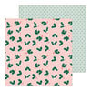 Crate Paper - Merry Days Collection - Christmas - 12 x 12 Double Sided Paper - Merrily