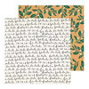 Crate Paper - Merry Days Collection - Christmas - 12 x 12 Double Sided Paper - Mistletoe