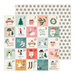 Crate Paper - Merry Days Collection - Christmas - 12 x 12 Double Sided Paper - Stockings