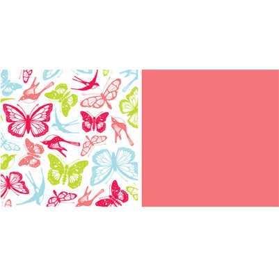 American Crafts - Spring and Summer Collection - 12x12 Double Sided Paper - High Tea