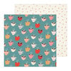 Crate Paper - Merry Days Collection - Christmas - 12 x 12 Double Sided Paper - Peace