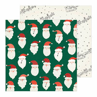 Crate Paper - Merry Days Collection - Christmas - 12 x 12 Double Sided Paper - Believe