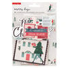 Crate Paper - Merry Days Collection - Christmas - Ephemera Pack with Glitter Accents
