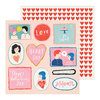 Crate Paper - La La Love Collection - 12 x 12 Double Sided Paper - My Guy