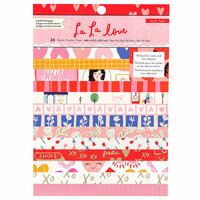 Crate Paper - La La Love Collection - 6 x 8 Paper Pad