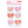 Crate Paper - La La Love Collection - Shaker Stickers